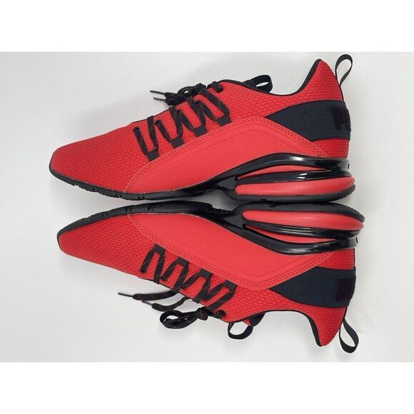Puma Axelion Men's Shoes Sneakers Running Cross Training Gym Red Black Size 11US - Picture 4 of 8